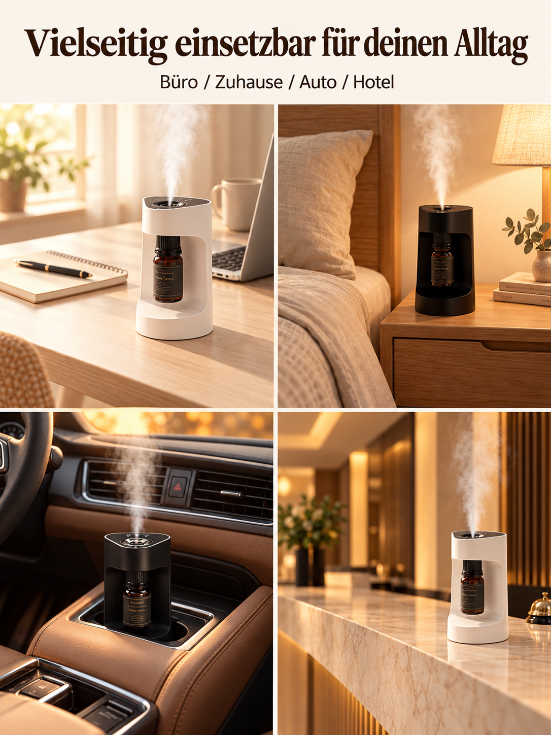 Aromadiffusor für Büro, Zuhause, Auto und Hotel
